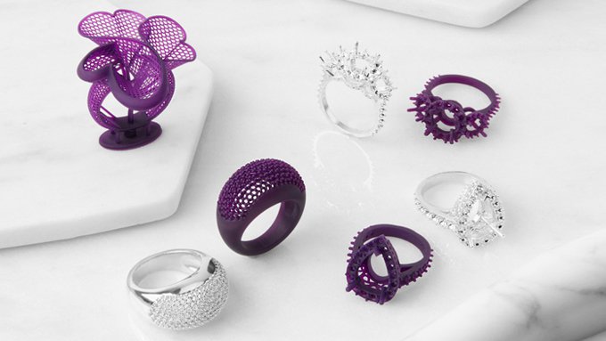 创想三帝-珠宝3D打印机在珠宝行业的应用