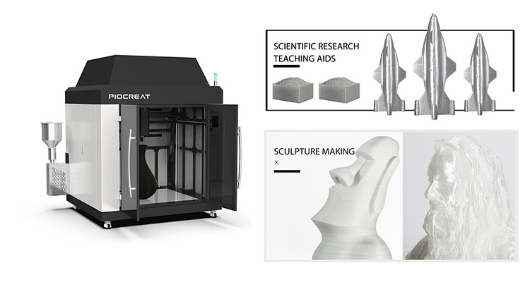 用颗粒3D打印机制造泵的产品原型的成本怎么样？